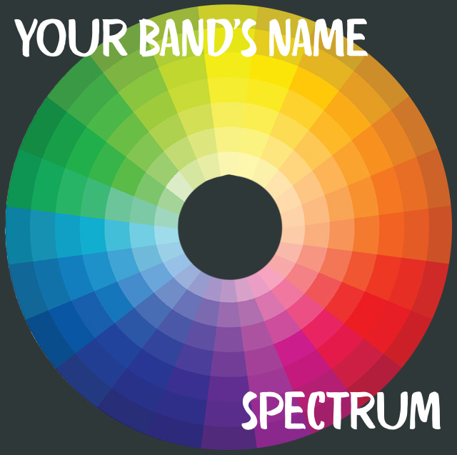 Spectrum, AKA All of the Colors of the Spectrum, Presented, For Your Amusement, in RGB Order  